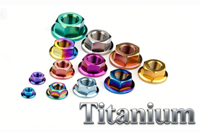 Zaporne matice iz titanove zlitine pri natančnem pritrjevanju vrhunske{0}}opreme